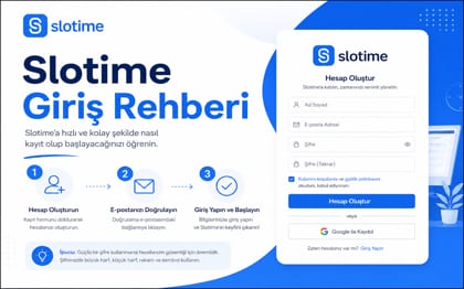 Slotime giriş rehberi blog yazısı kapağı
