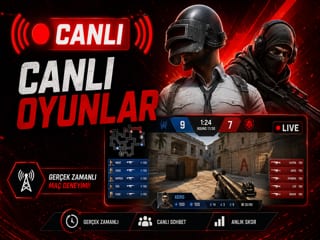 Canlı oyun kategorisi tanıtımı